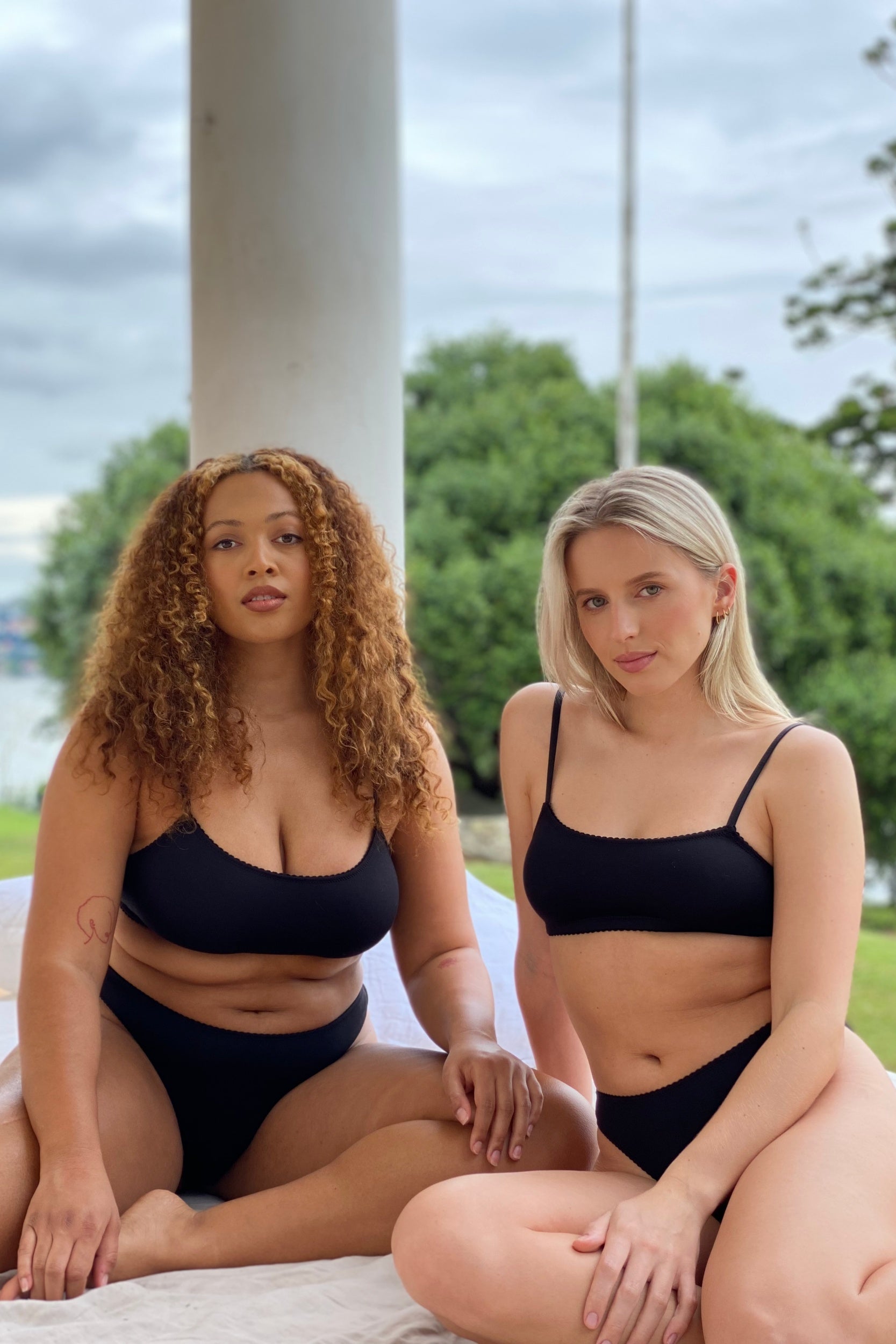 Blair Crop in Black